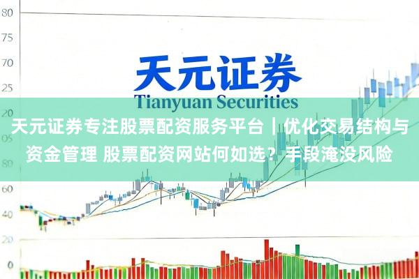 天元证券专注股票配资服务平台｜优化交易结构与资金管理 股票配资网站何如选？手段淹没风险
