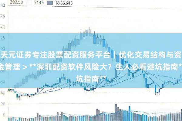 天元证券专注股票配资服务平台｜优化交易结构与资金管理 > **深圳配资软件风险大？生人必看避坑指南**